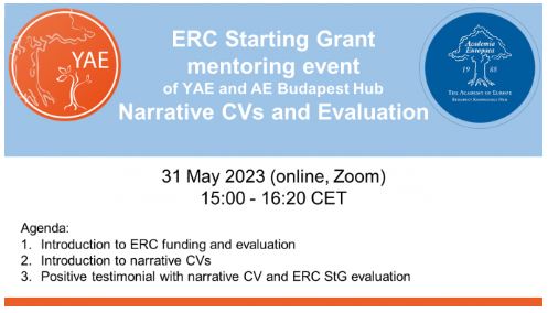 ERC starting grant mentoring event